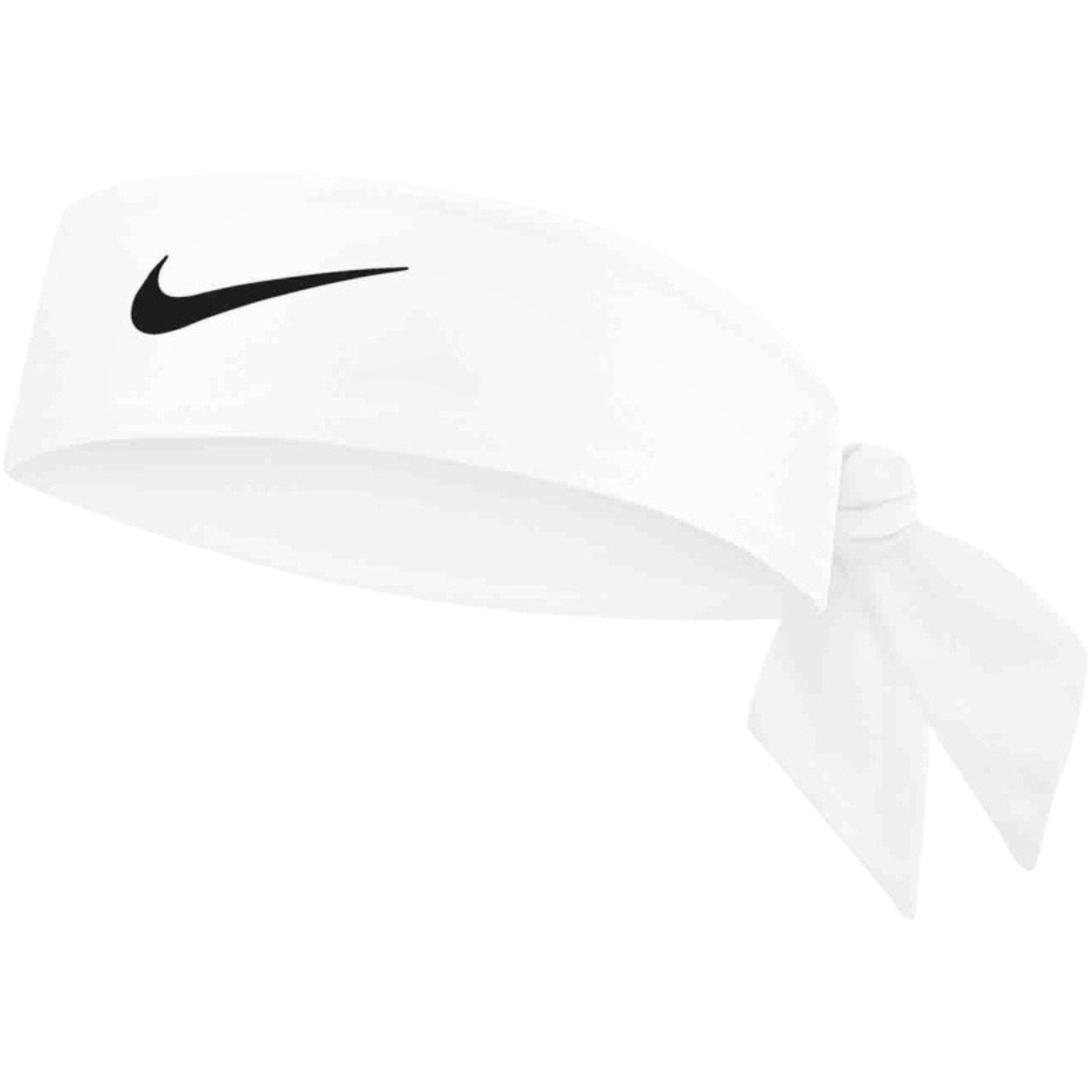 Nike Dri-FIT Fury Classic Head Tie - White - WHITE